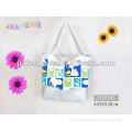 Fabric Shopping Bag with Cartoon Pattern
